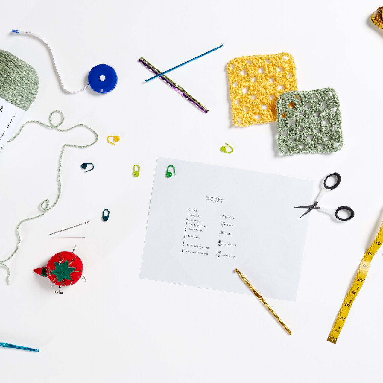 Crochet Charts and Symbols Explained with Liz Salazar